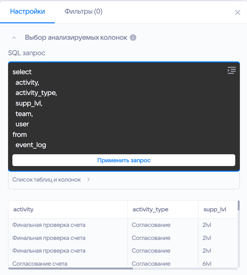 Шаблоны - предопределённые страницы отчёта